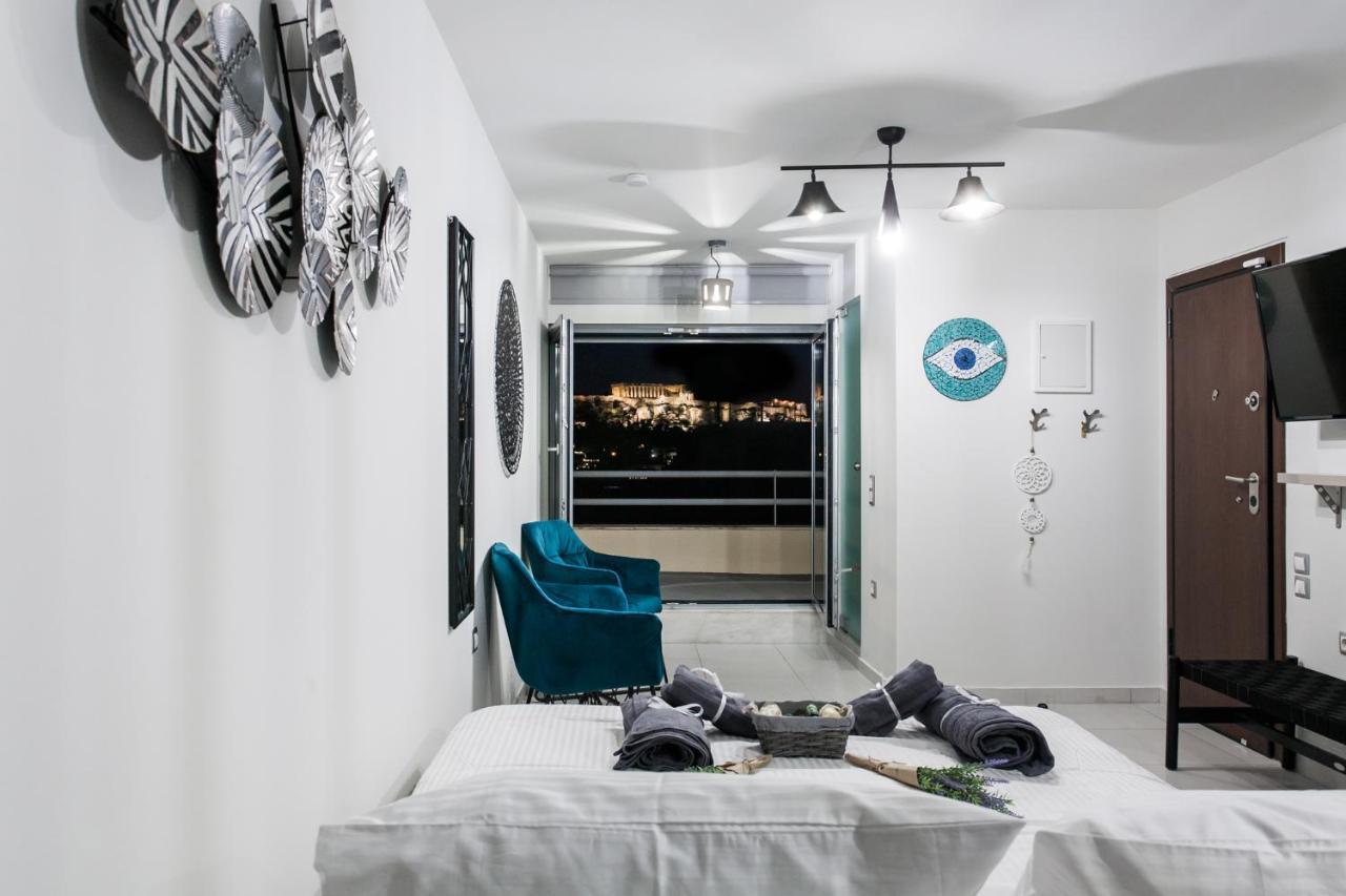 Ferienwohnung Gorgeous Retire With Breathtaking Acropolis View! Athen Exterior foto