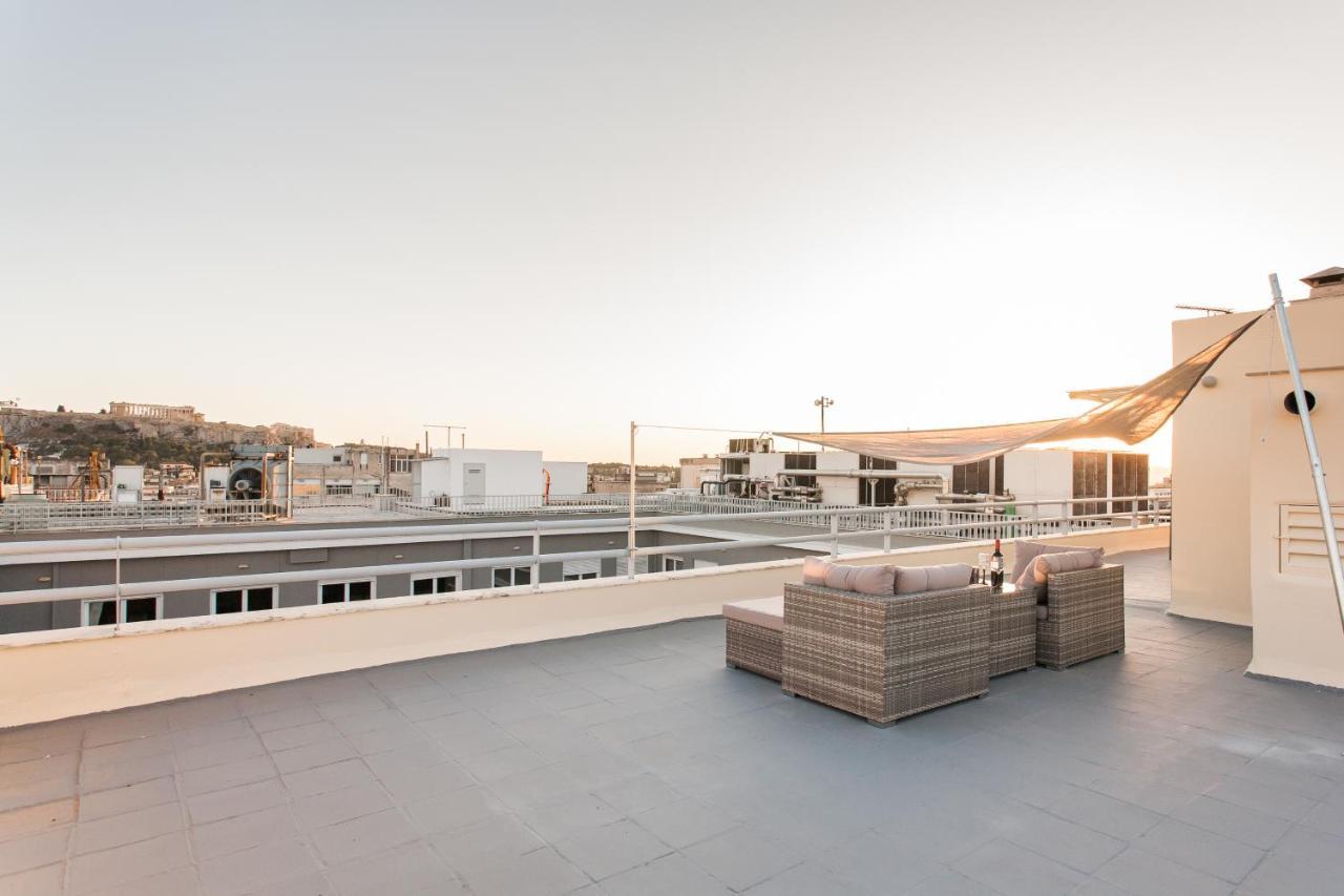 Ferienwohnung Gorgeous Retire With Breathtaking Acropolis View! Athen Exterior foto